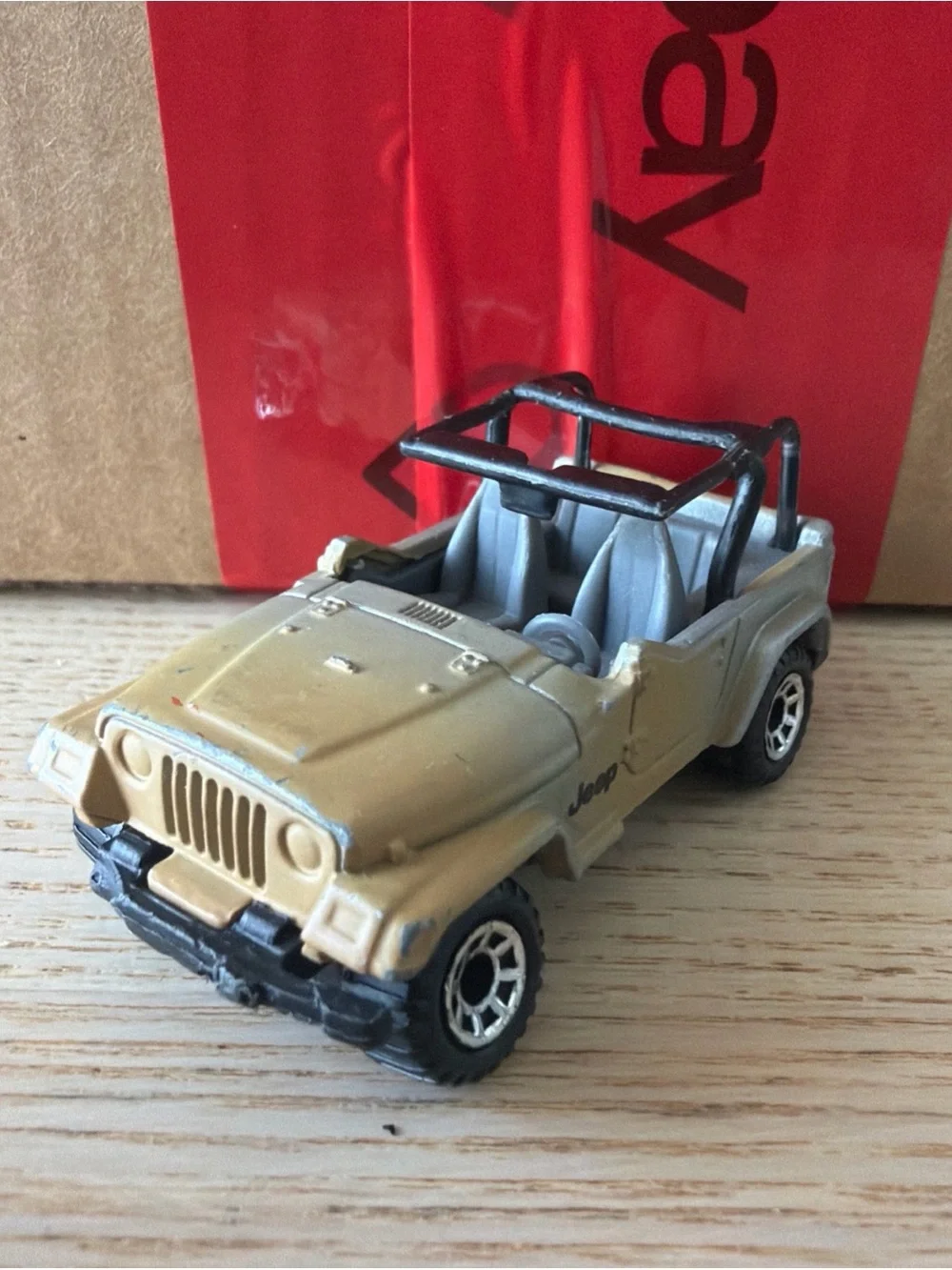 Matchbox loose 1998 Jeep Wrangler Camp 5 pack Exclusive